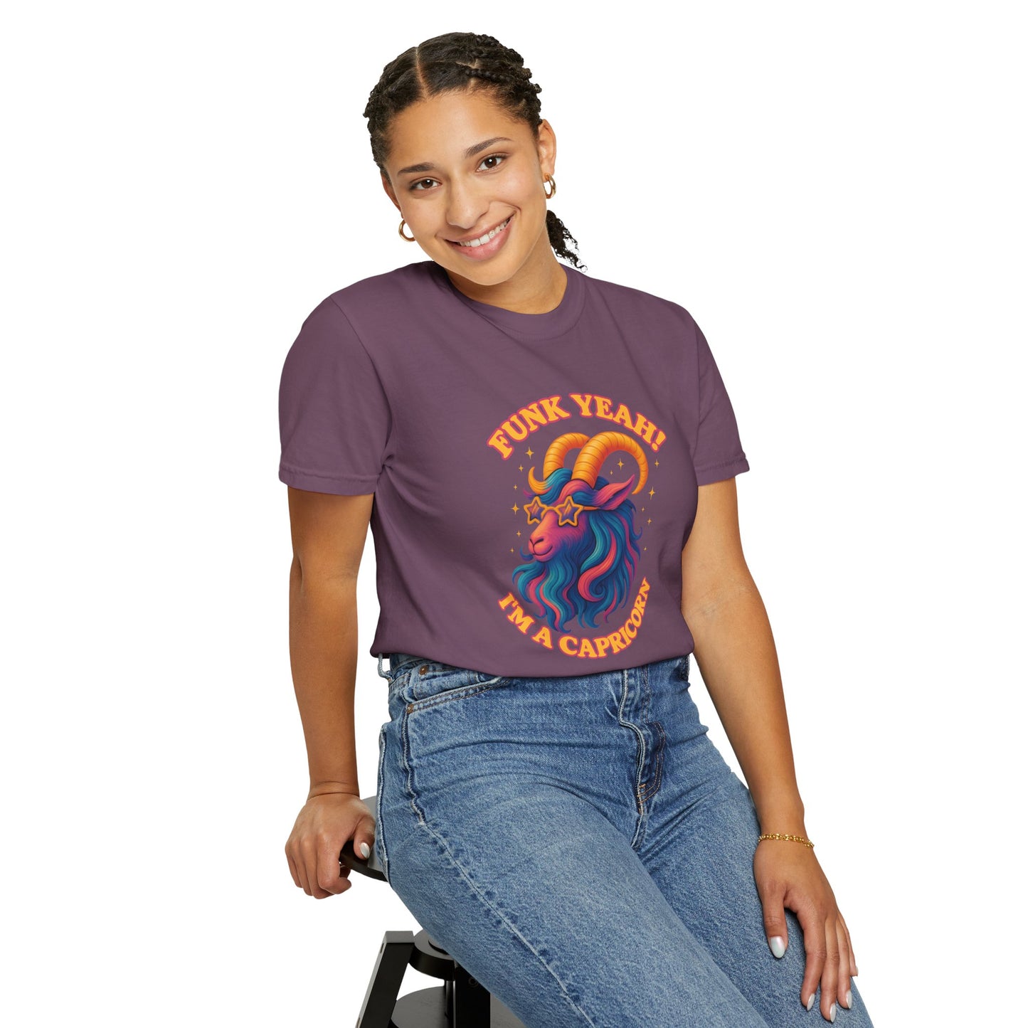 Funk Yeah! I’m a Capricorn – Psychedelic Goat Groove Tee