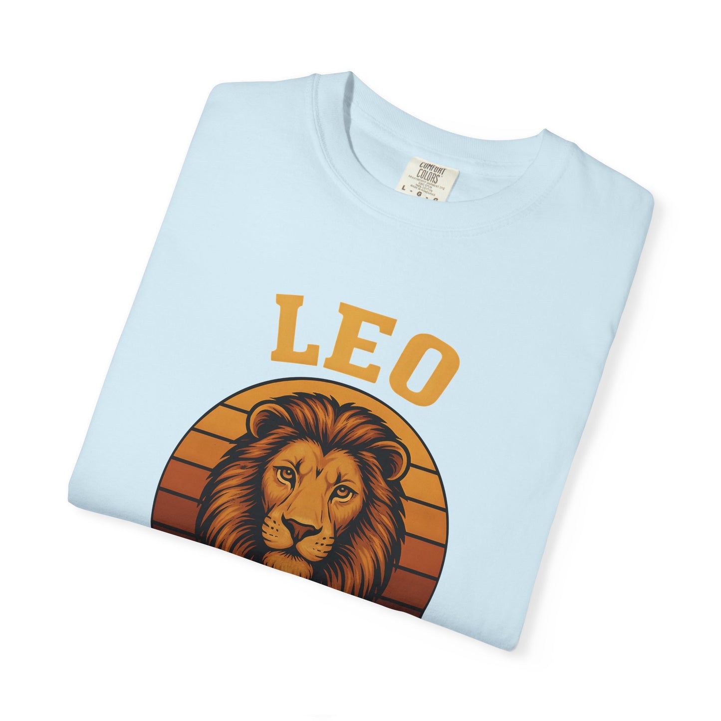 Leo Rules – Vintage Sunset Zodiac Tee