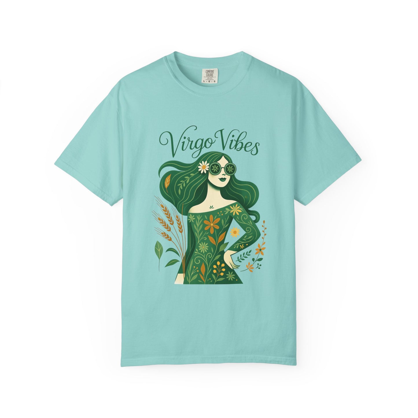 Virgo Vibes Vibrant Tee β Earthy Zodiac Shirt
