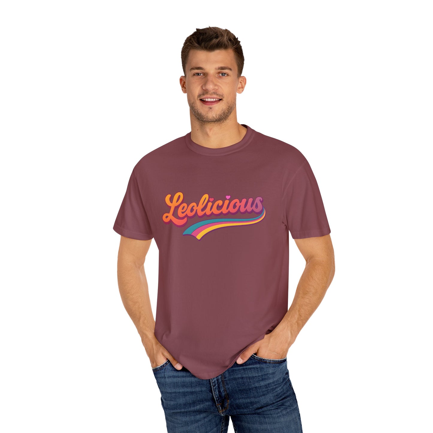 Leolicious β Retro Groovy Leo Zodiac Tee