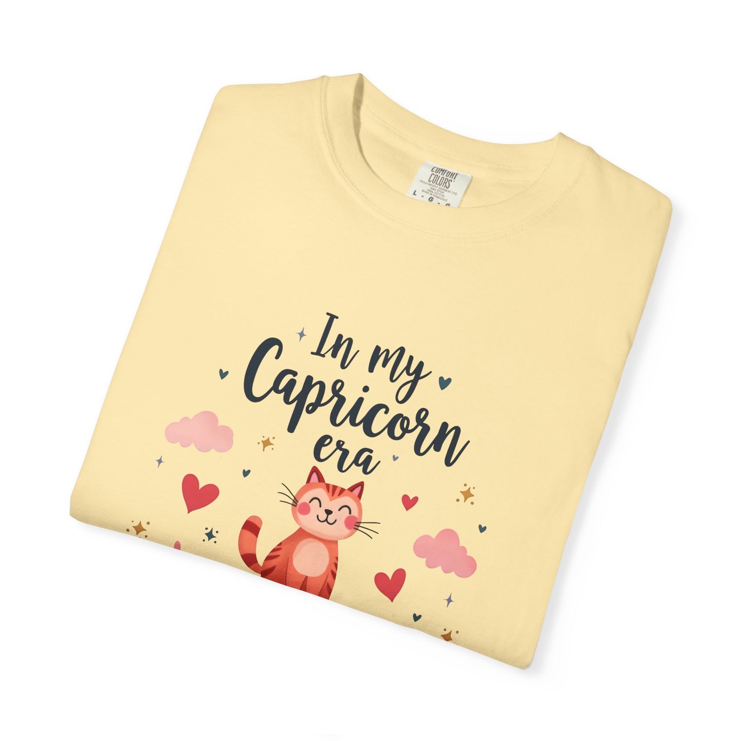 In My Capricorn Era – Cozy Cat Mountain Tee