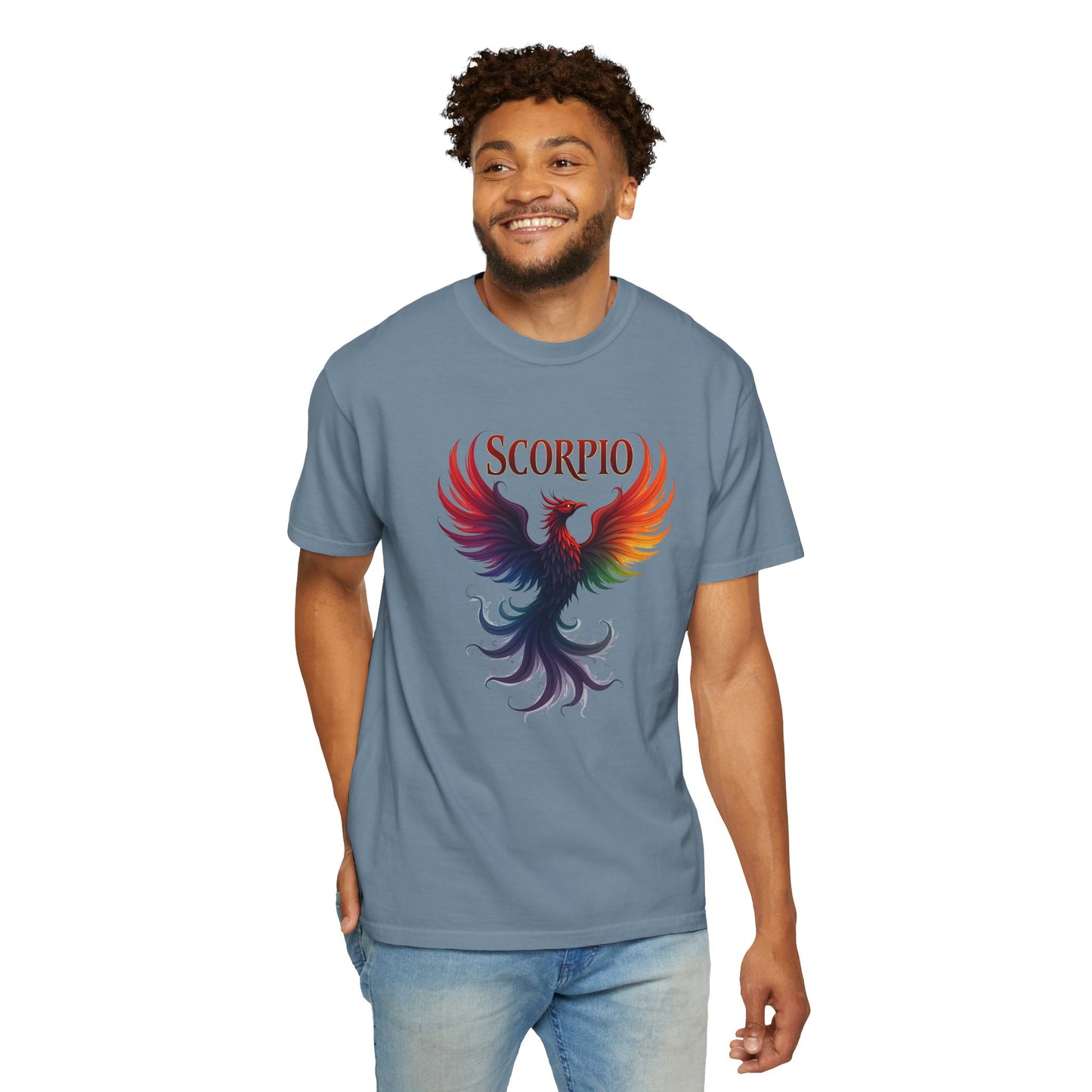 Scorpio Phoenix Tee β Multicolor Zodiac Shirt