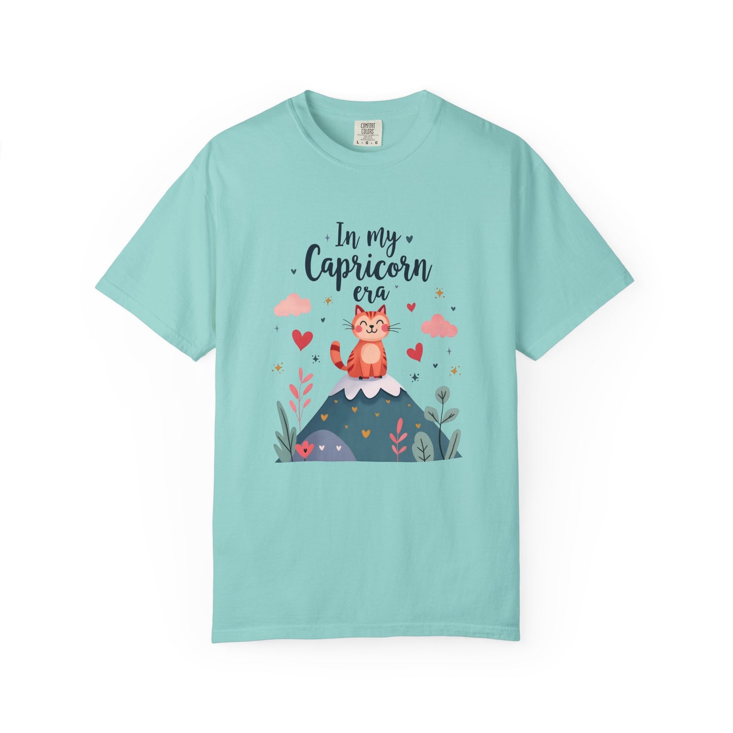 In My Capricorn Era – Cozy Cat Mountain Tee