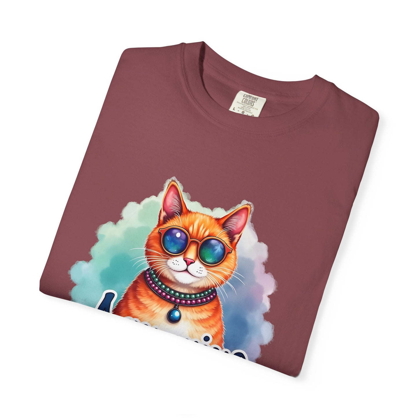 Aquarius One Cool Cat – Colorful Zodiac Shirt