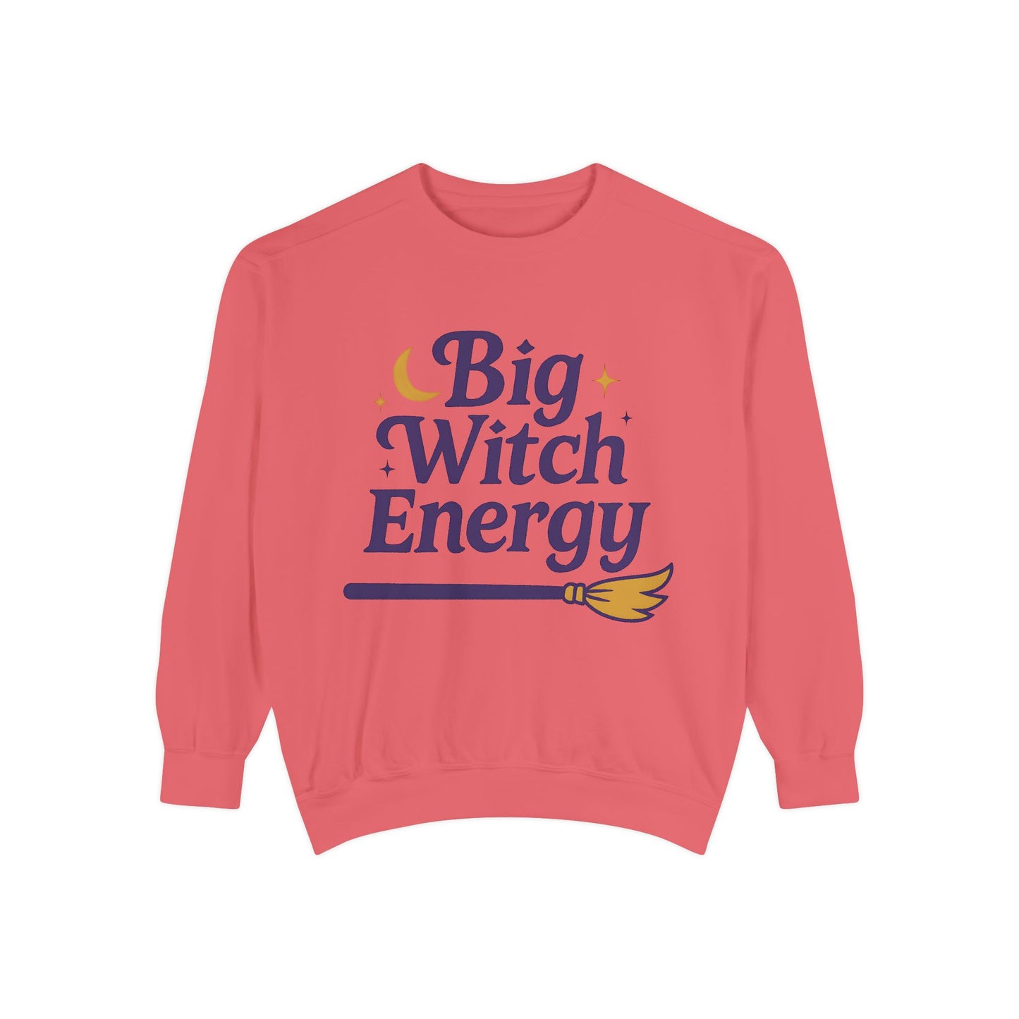 Big Witch Energy Sweatshirt – Moon Broom Pullover