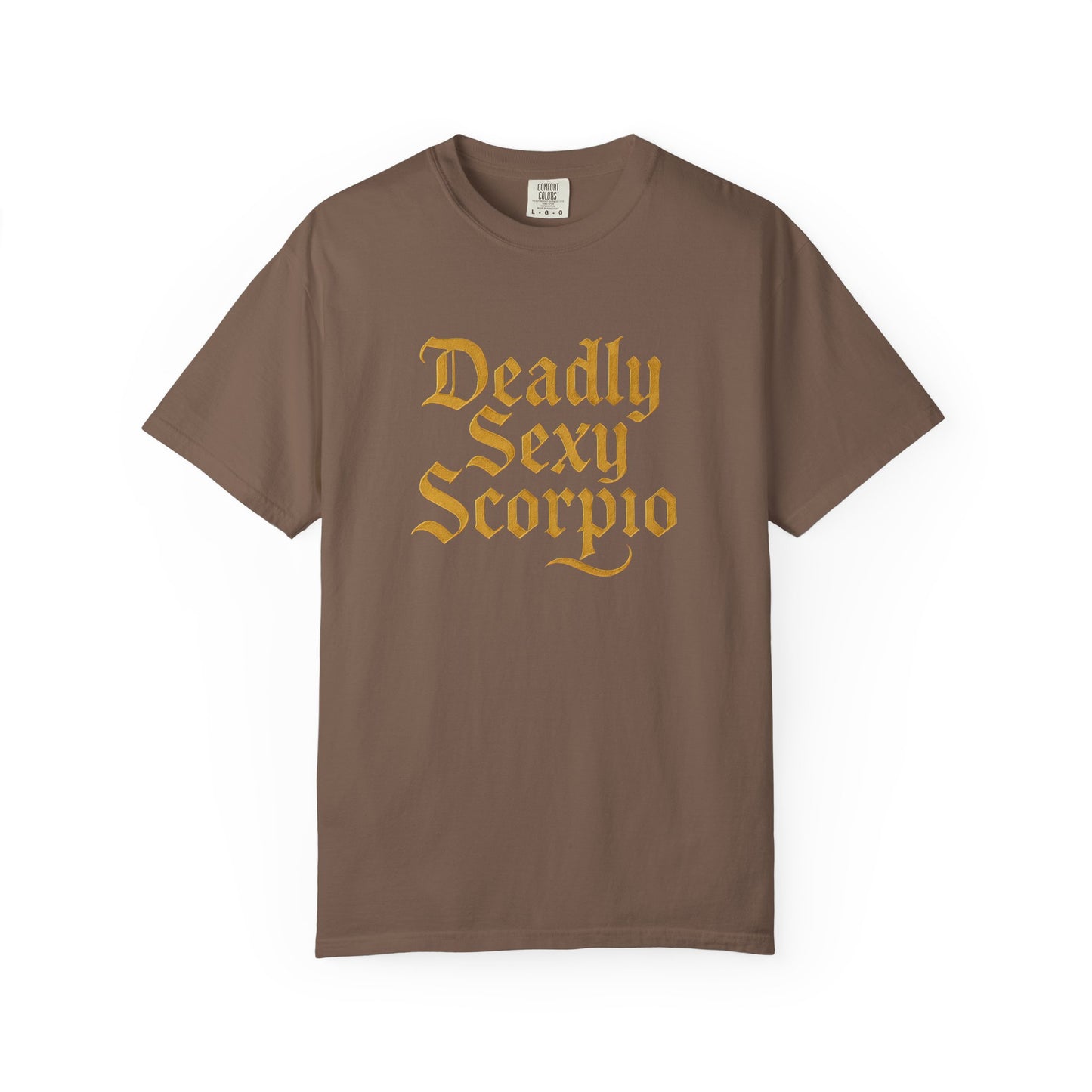 Deadly Sexy Scorpio Tee β Wicked Zodiac Shirt
