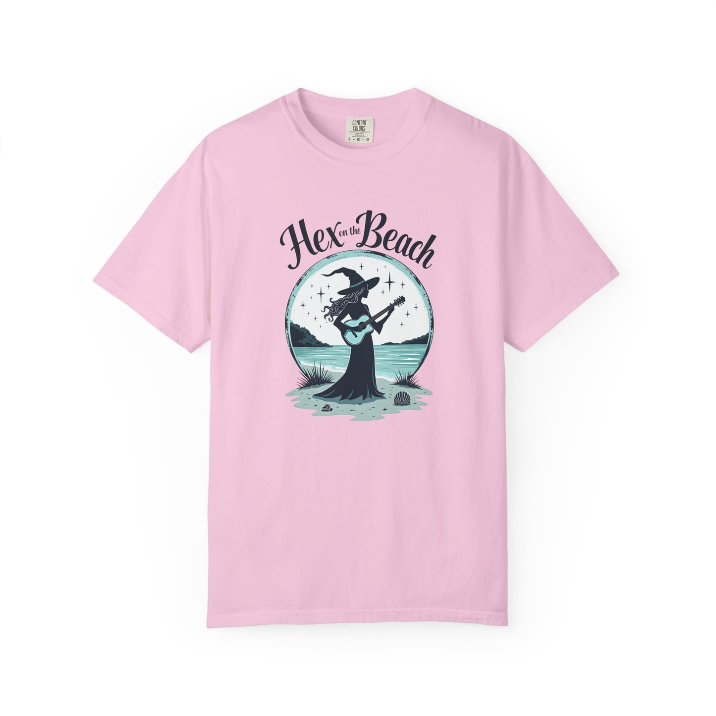 Hex on the Beach - Funny Witch Guitar Tee