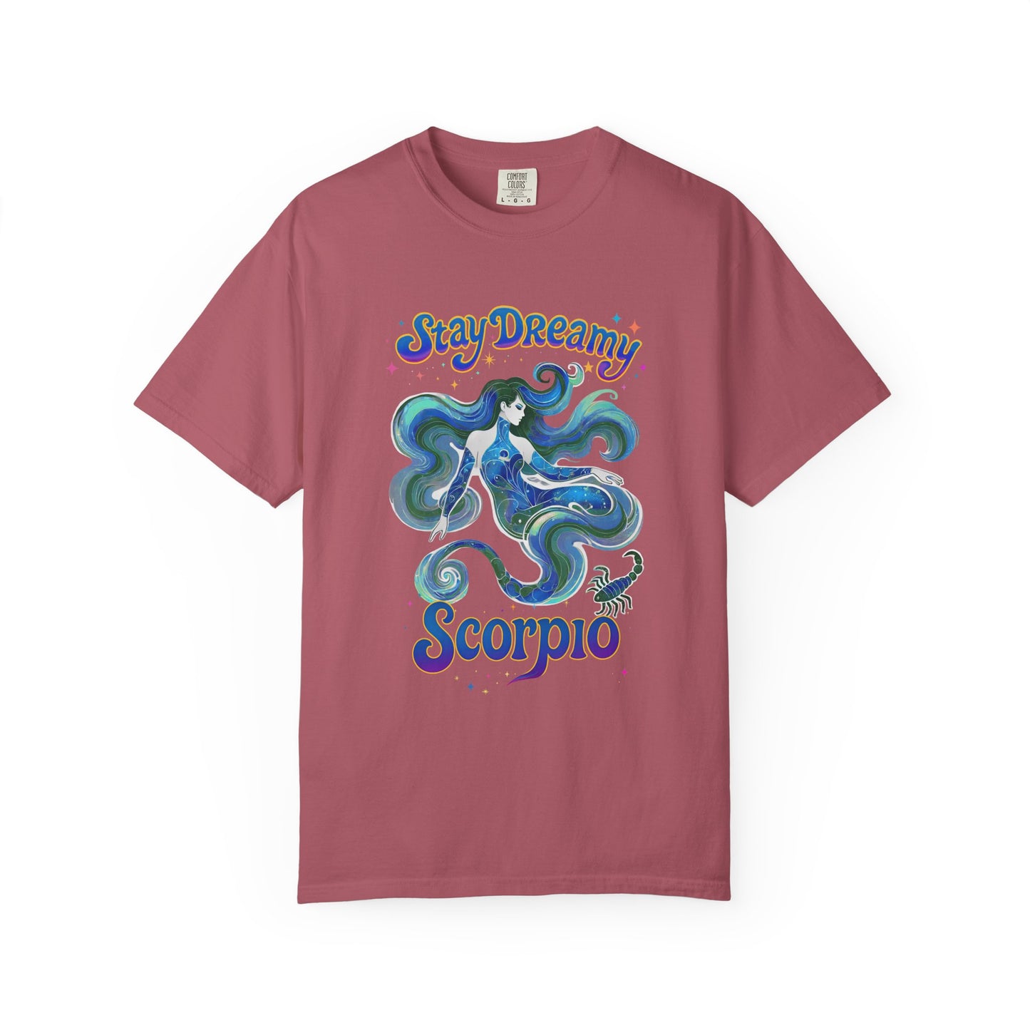 Stay Dreamy Scorpio – Mystical Mermaid Tee for the Celestial Siren