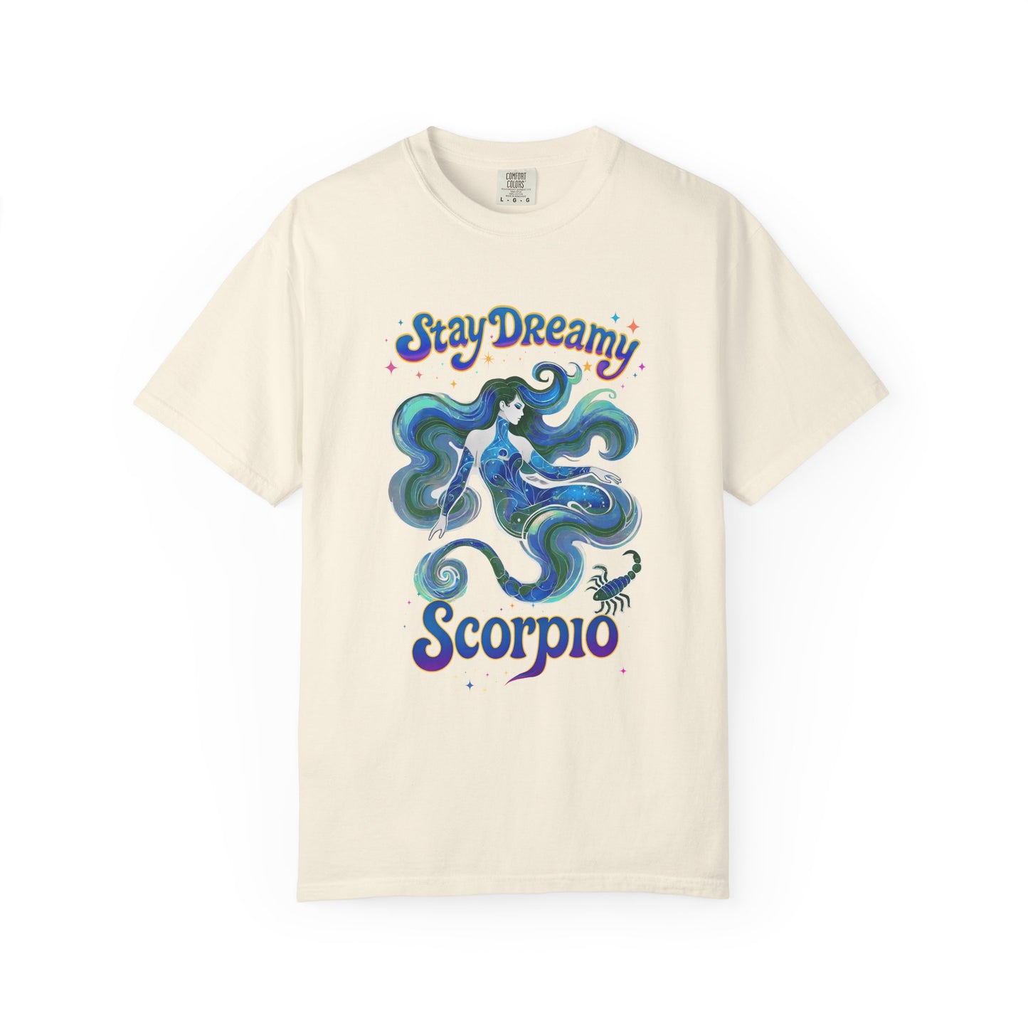 Stay Dreamy Scorpio – Mystical Mermaid Tee for the Celestial Siren