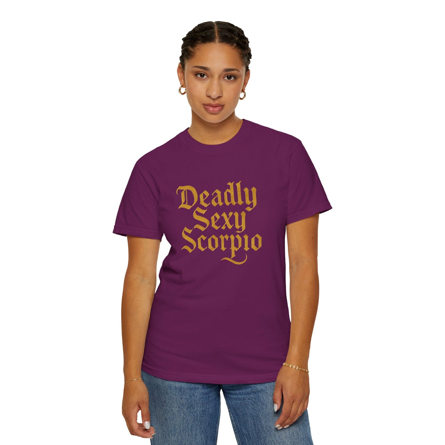Deadly Sexy Scorpio Tee β Wicked Zodiac Shirt