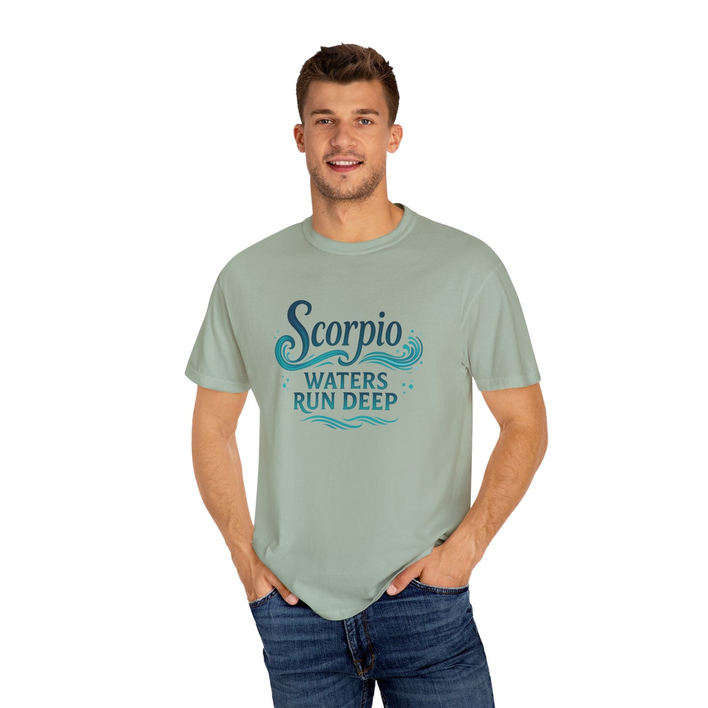 Scorpio Waters Run Deep – Colorful Tee Zodiac Shirt