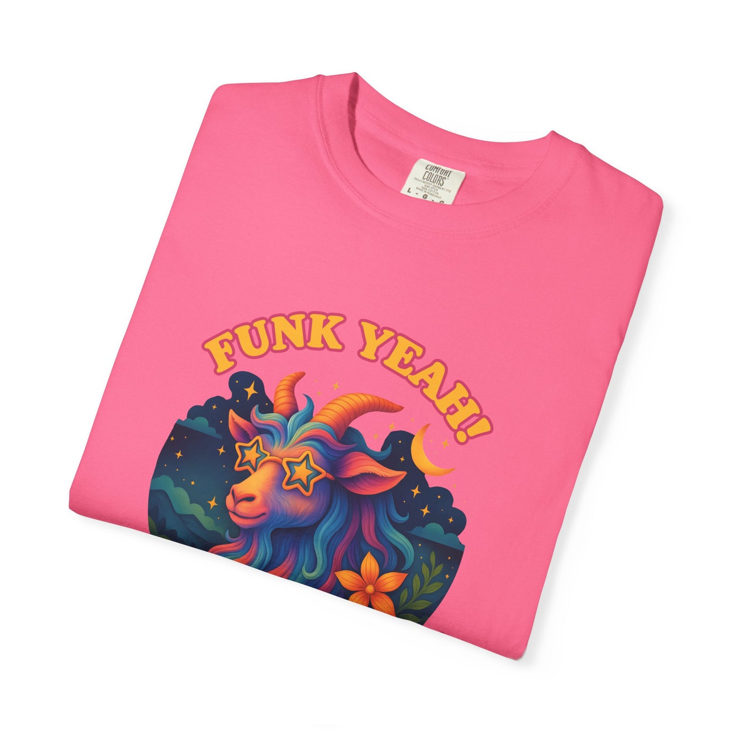Funk Yeah! I’m a Capricorn – Retro Goat Groove Tee