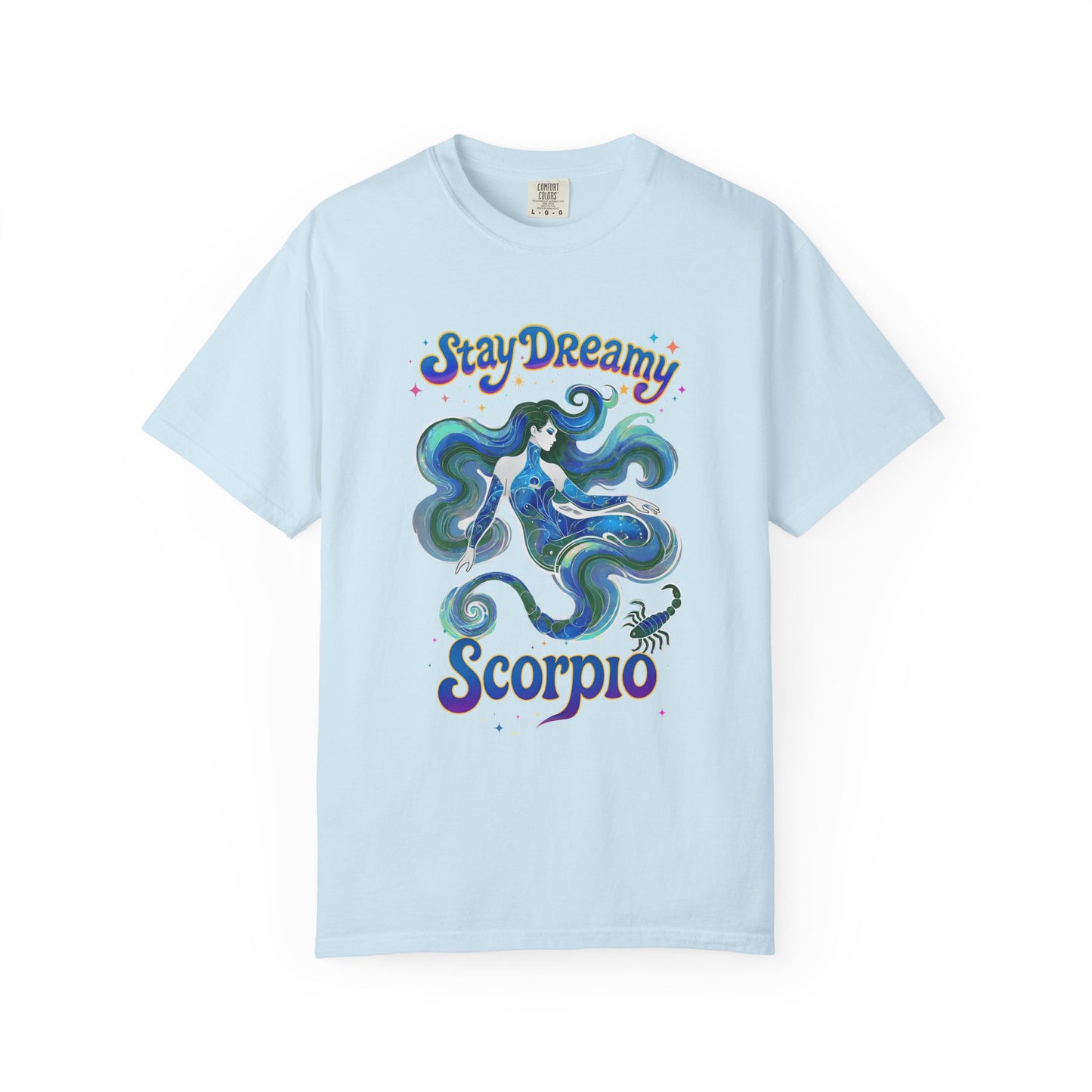 Stay Dreamy Scorpio – Mystical Mermaid Tee for the Celestial Siren