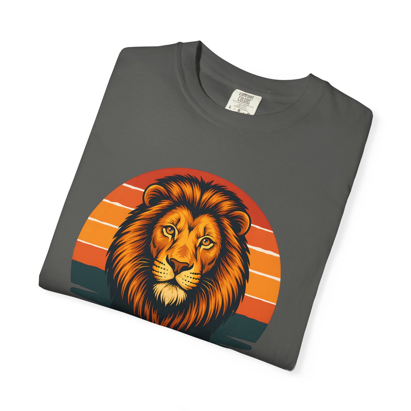 Leo Rules - Retro Rainbow Power Tee