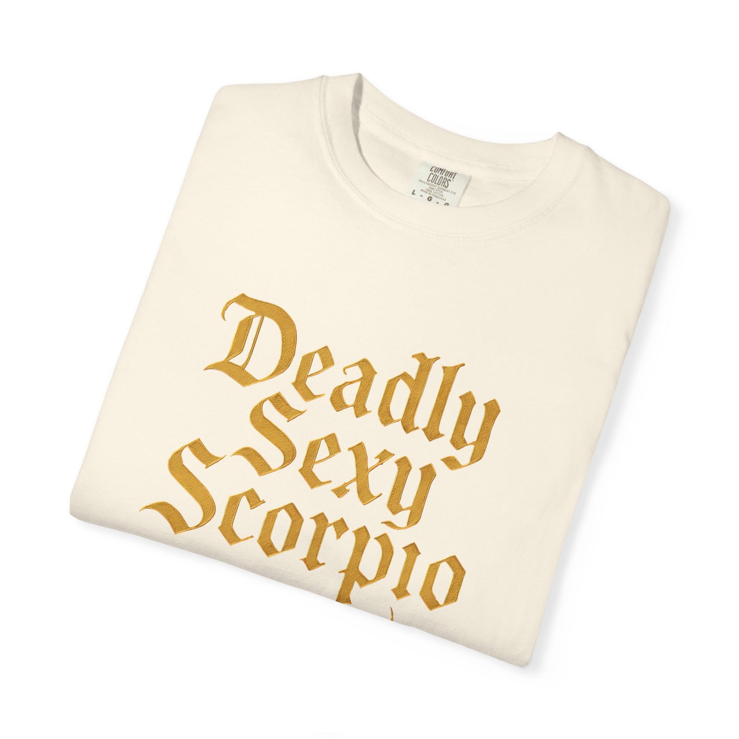 Deadly Sexy Scorpio Tee β Wicked Zodiac Shirt