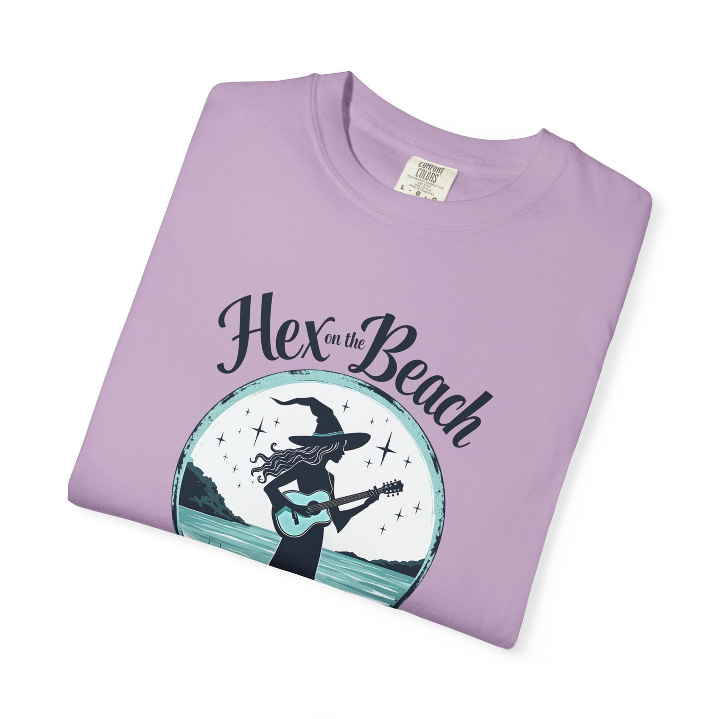 Hex on the Beach - Funny Witch Guitar Tee