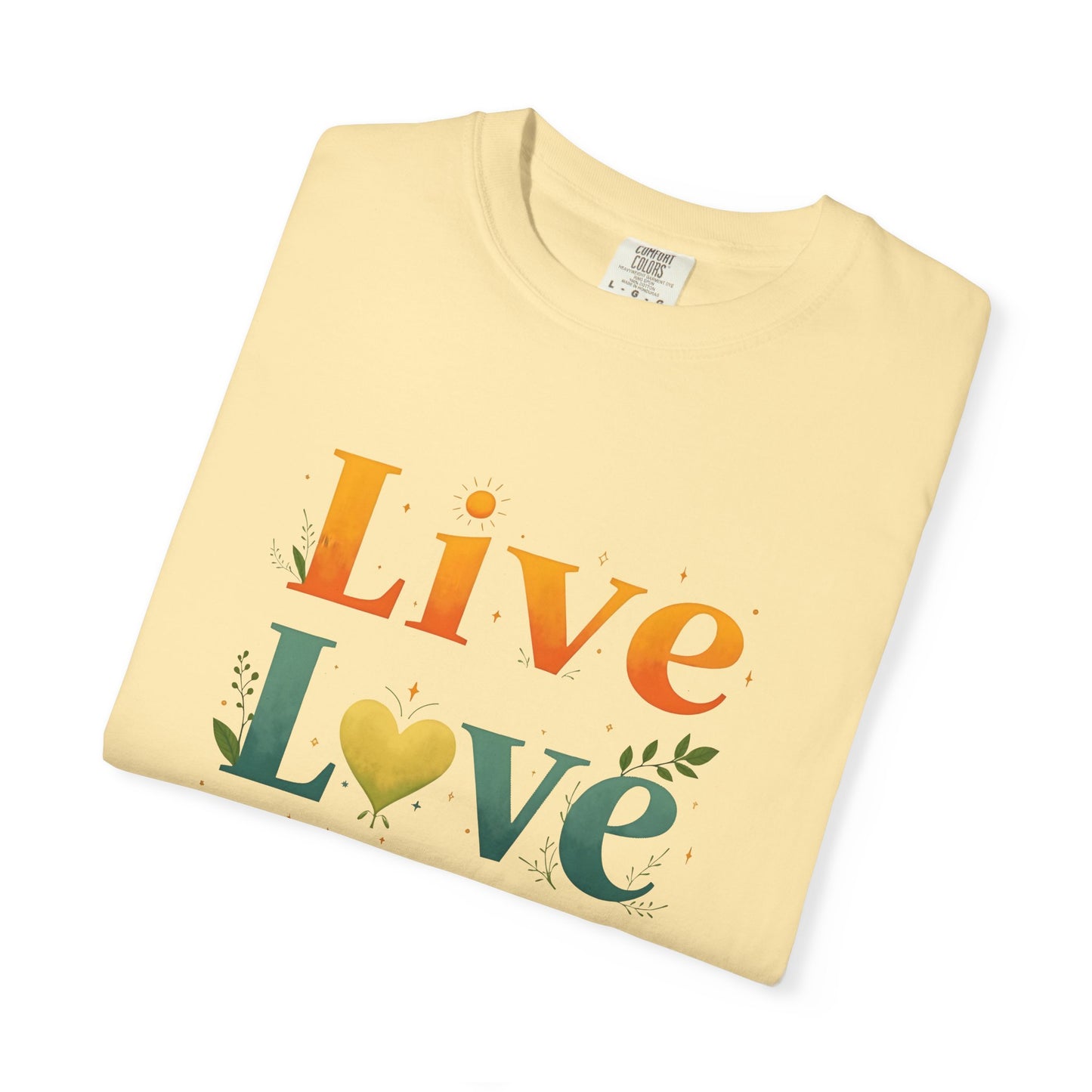 Live Love Libra Tee β Colorful Zodiac Shirt