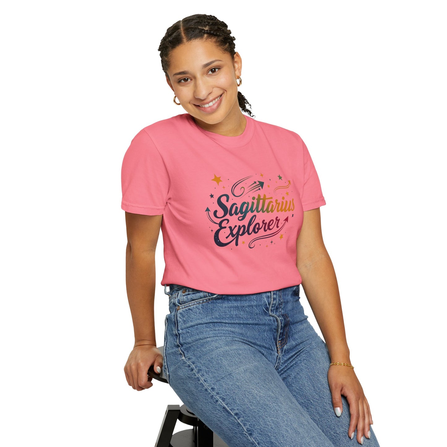 Sagittarius Explorer – Colorful Tee Zodiac Shirt