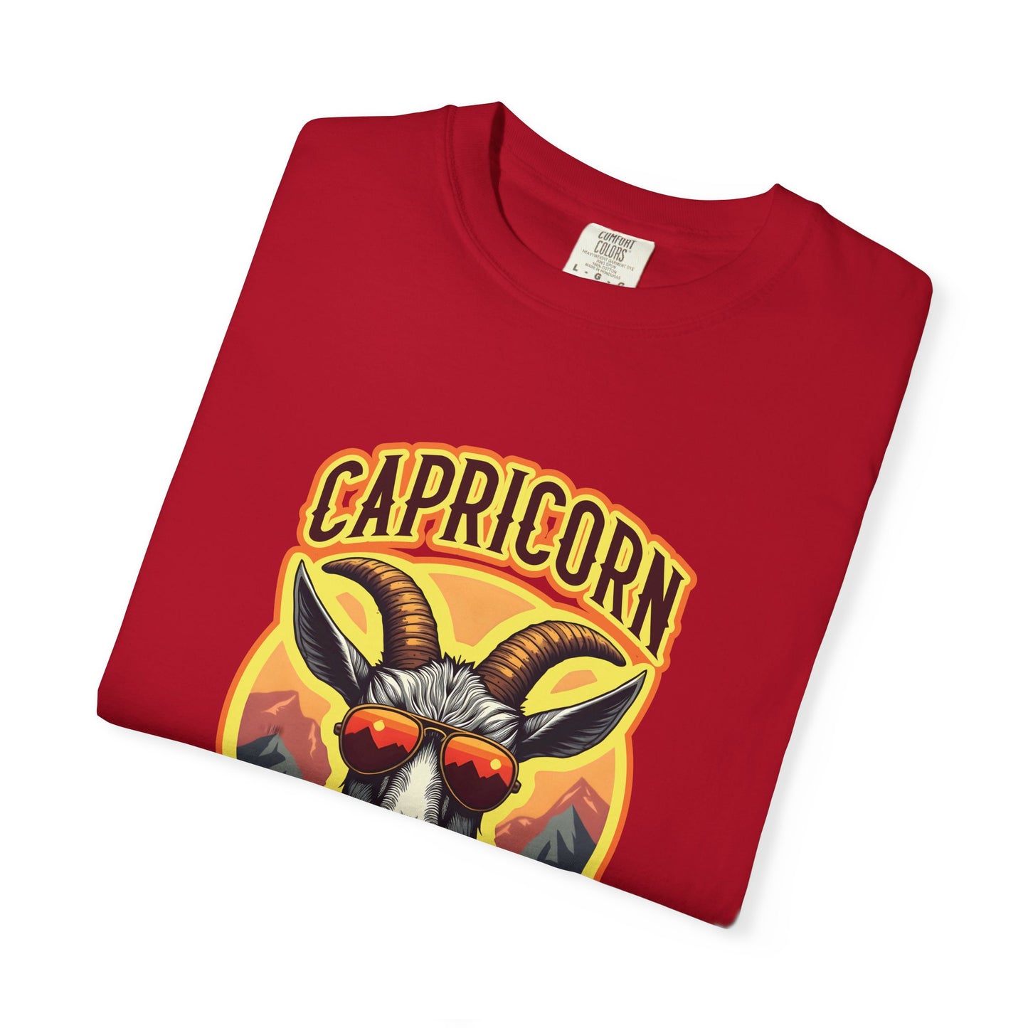Capricorn The G.O.A.T – Mountain Majesty Zodiac Tee