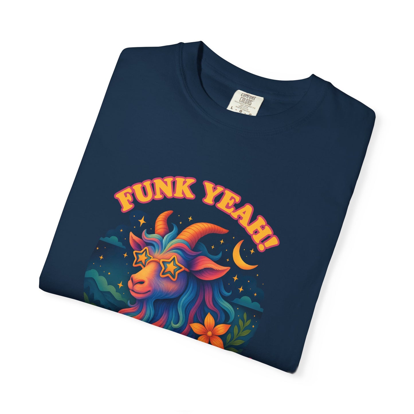 Funk Yeah! I’m a Capricorn – Retro Goat Groove Tee