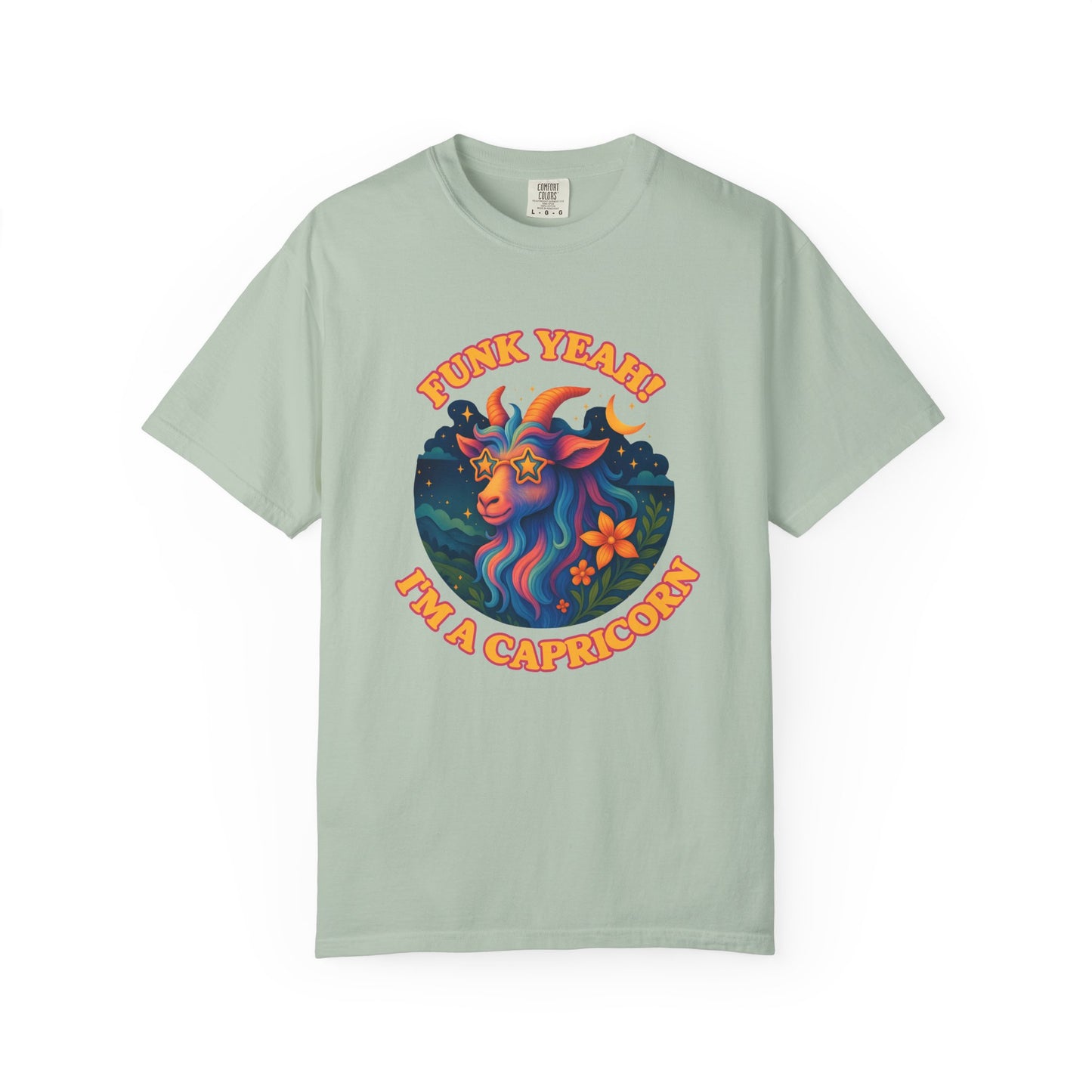 Funk Yeah! I’m a Capricorn – Retro Goat Groove Tee