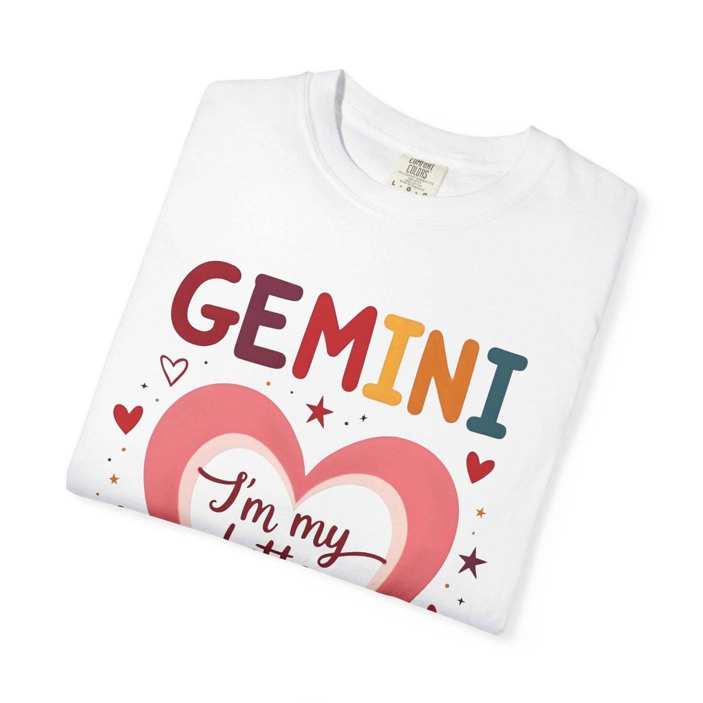GEMINI Iām My Better Half Tee ā Colorful Retro Zodiac Shirt