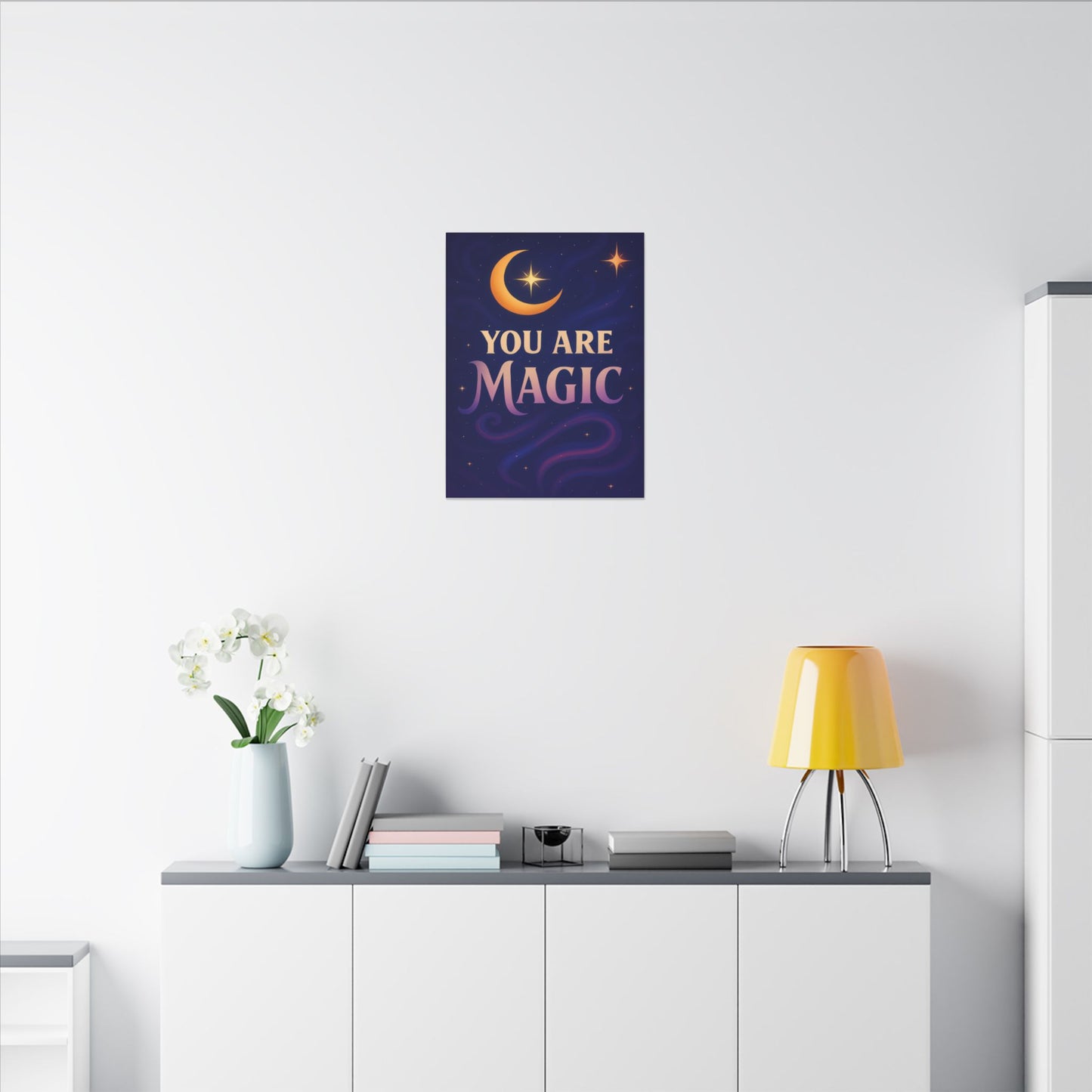 You Are Magic – Moon & Star Affirmation Wall Art