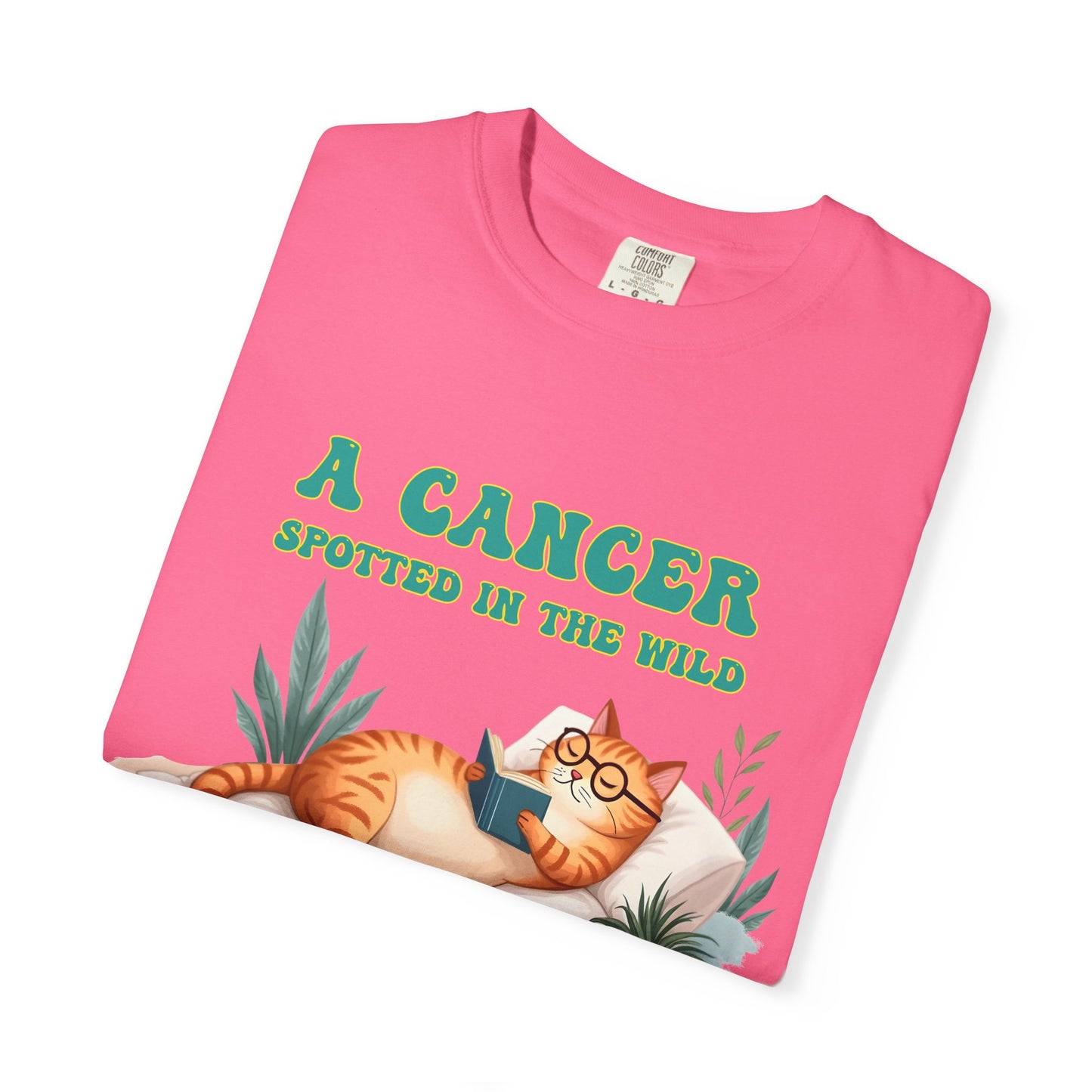 A Cancer Spotted in the Wild – Funny Zodiac Cat Tee