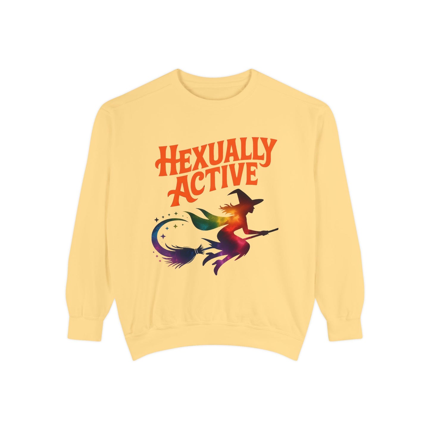 Hexually Active Sweatshirt – Retro Witch Pullover