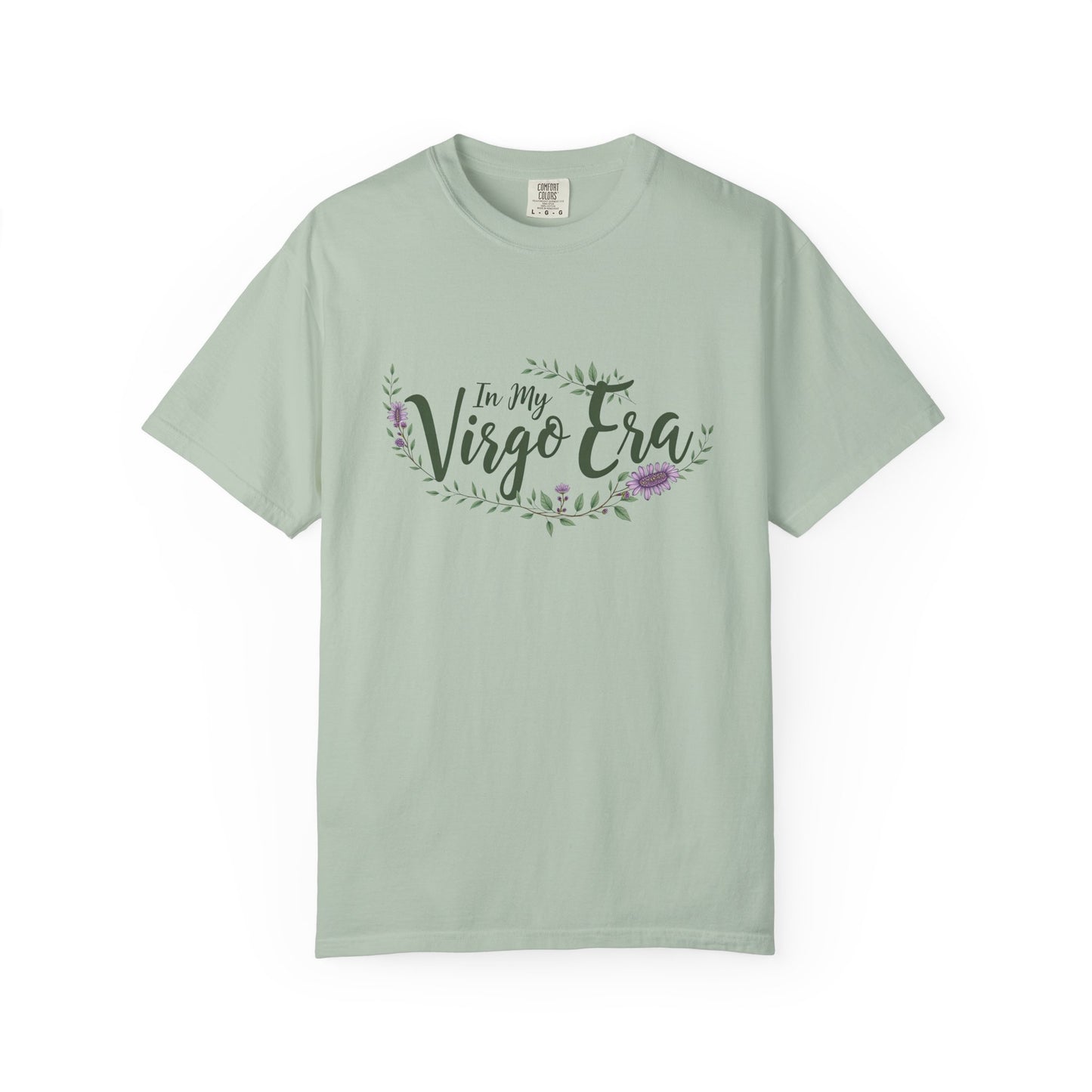 In My Virgo Era β Pretty Floral Zodiac Tee