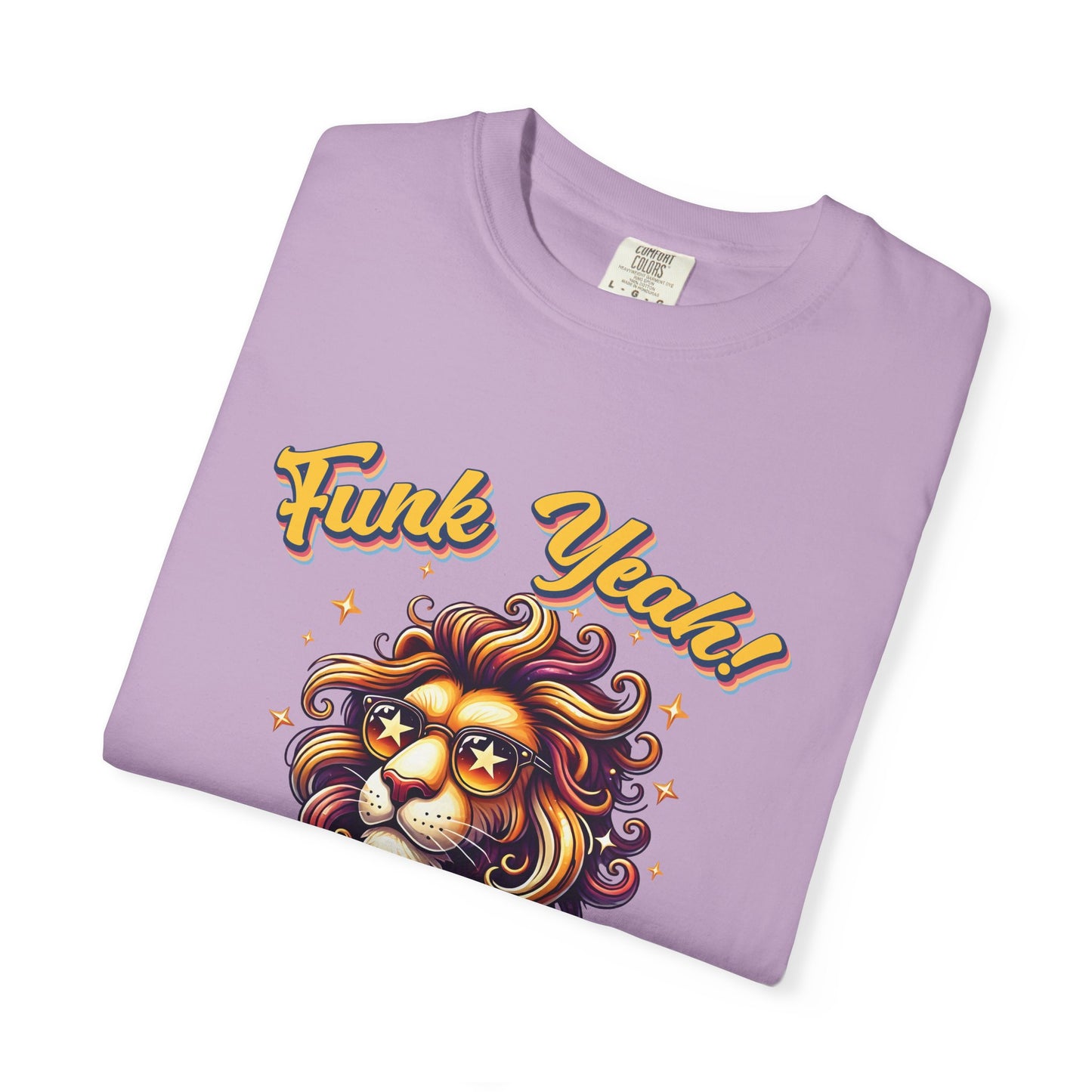 Funk Yeah I’m a Leo- Retro Groovy Lion T-Shirt