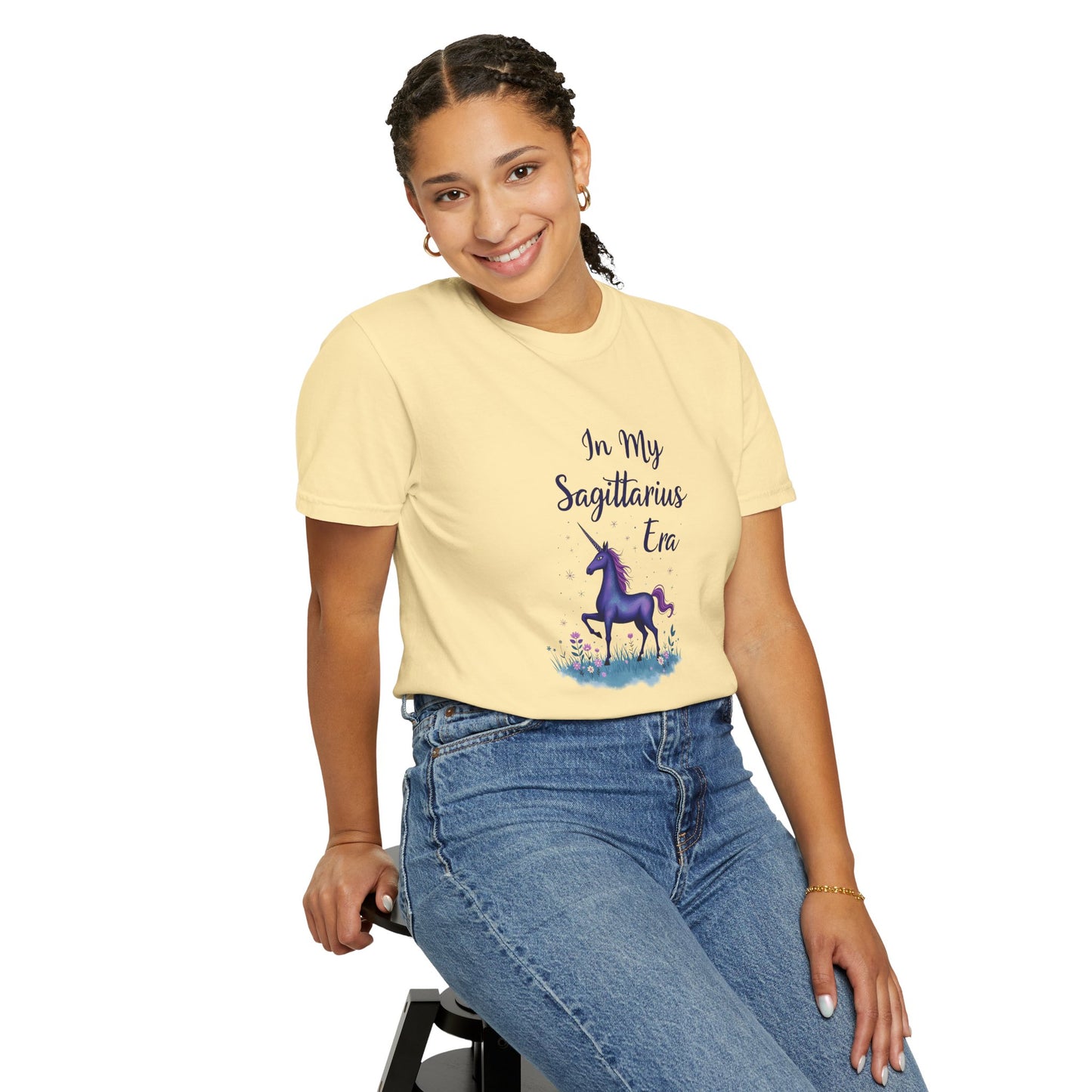 In My Sagittarius Era – Colorful Tee Zodiac Shirt