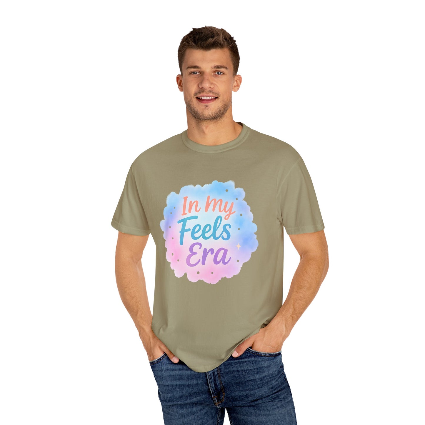 In My Feels Era Affirmation Tee – Soft Pastel Self-Love Shirt