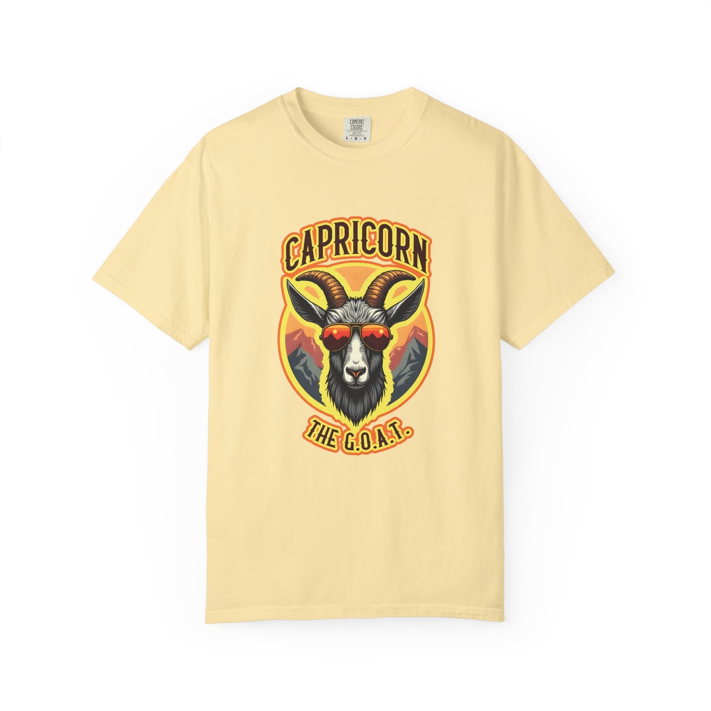 Capricorn The G.O.A.T – Mountain Majesty Zodiac Tee