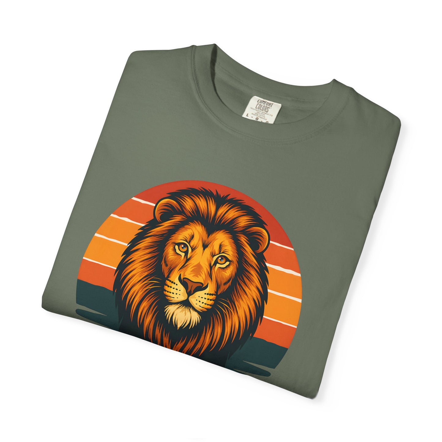 Leo Rules - Retro Rainbow Power Tee