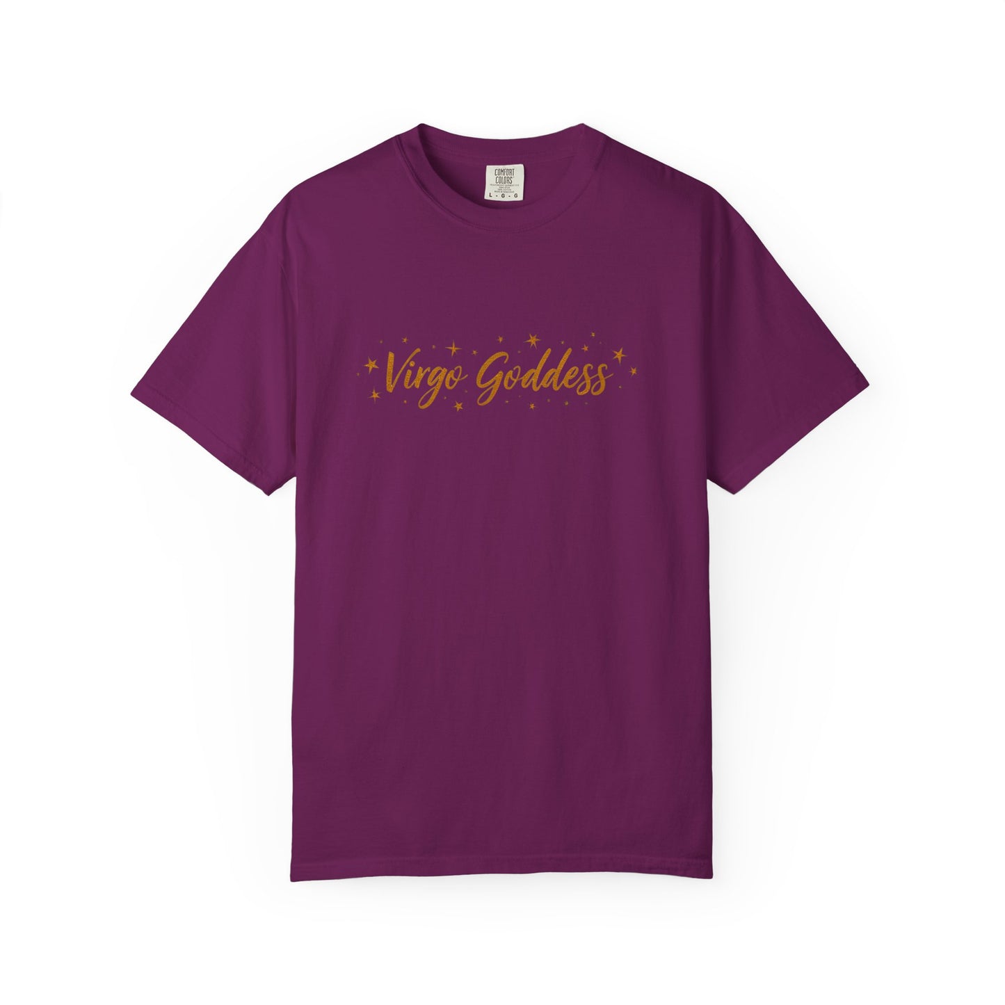 Virgo Goddess – Shimmery Witchy Zodiac Tee