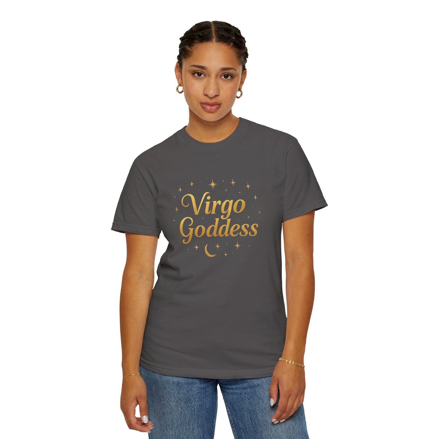 Virgo Goddess – Vibrant Witchy Zodiac Tee
