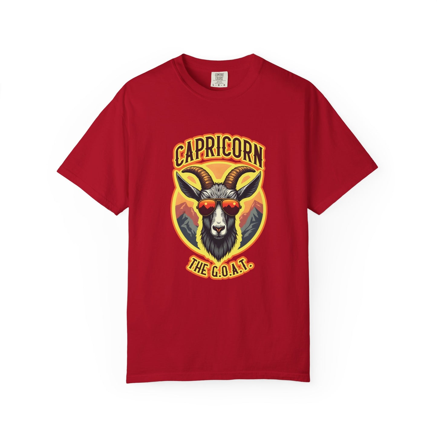 Capricorn The G.O.A.T – Mountain Majesty Zodiac Tee