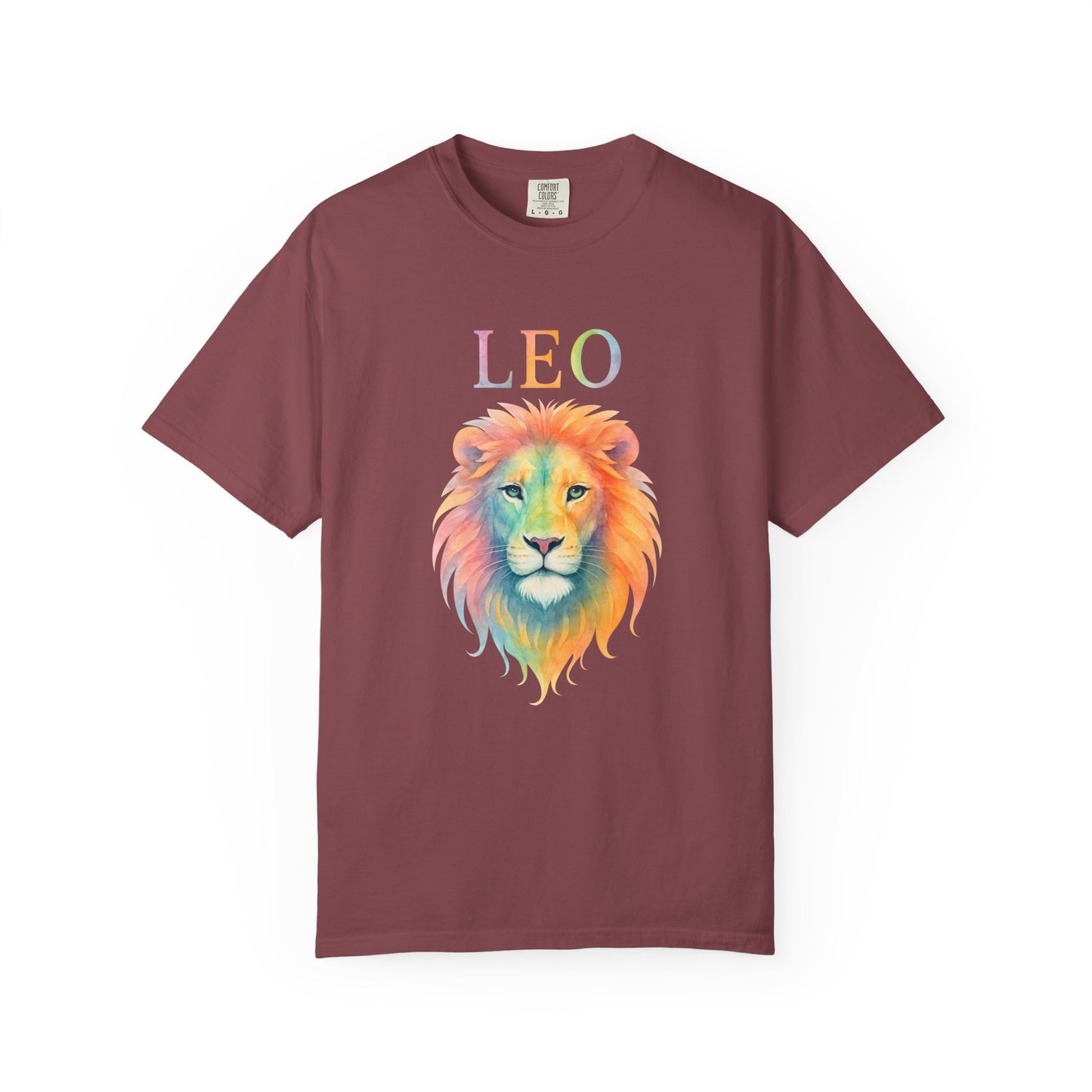 LEO Tee β Colorful Lion Zodiac Shirt