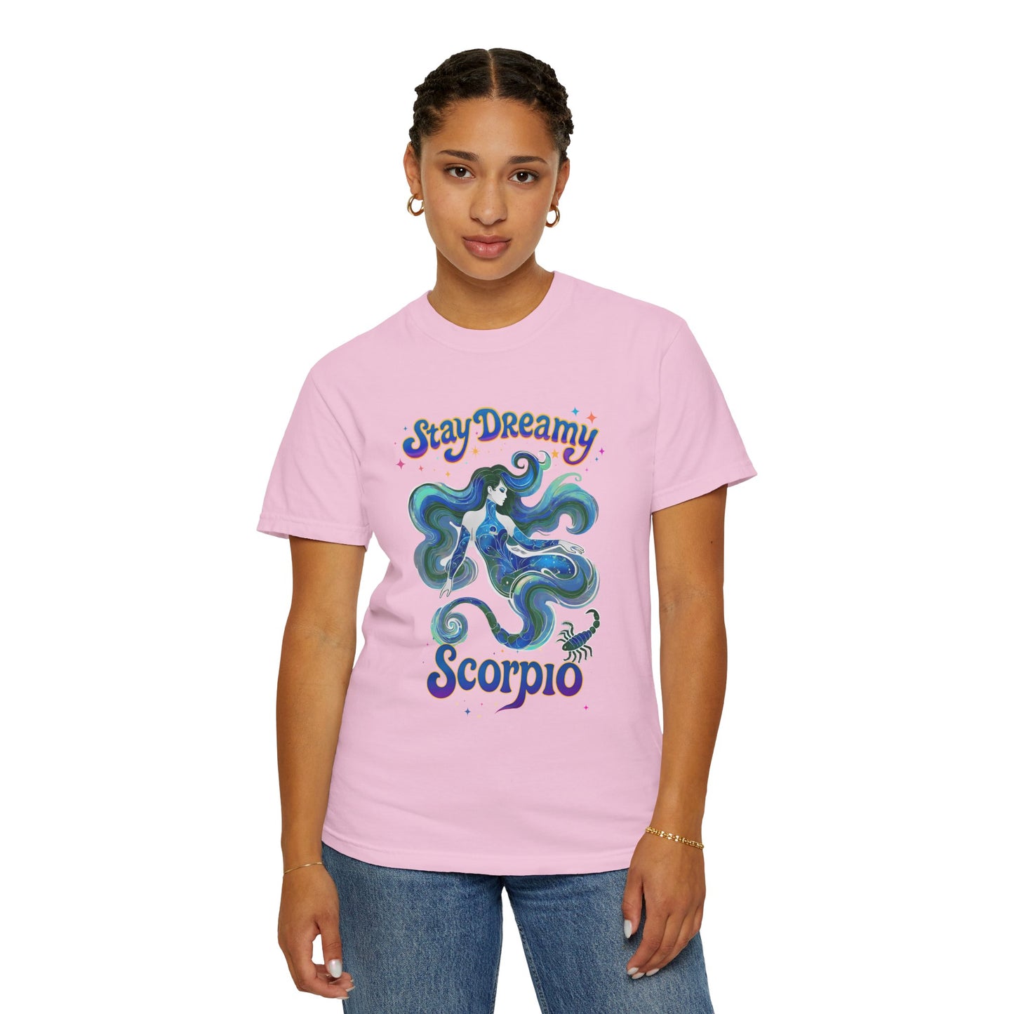 Stay Dreamy Scorpio – Mystical Mermaid Tee for the Celestial Siren