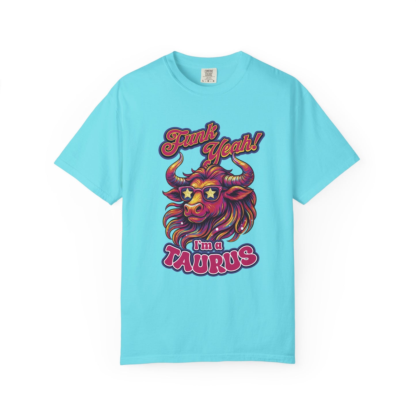 Funk Yeah I’m a Taurus Retro Tee – Multicolor Zodiac Shirt