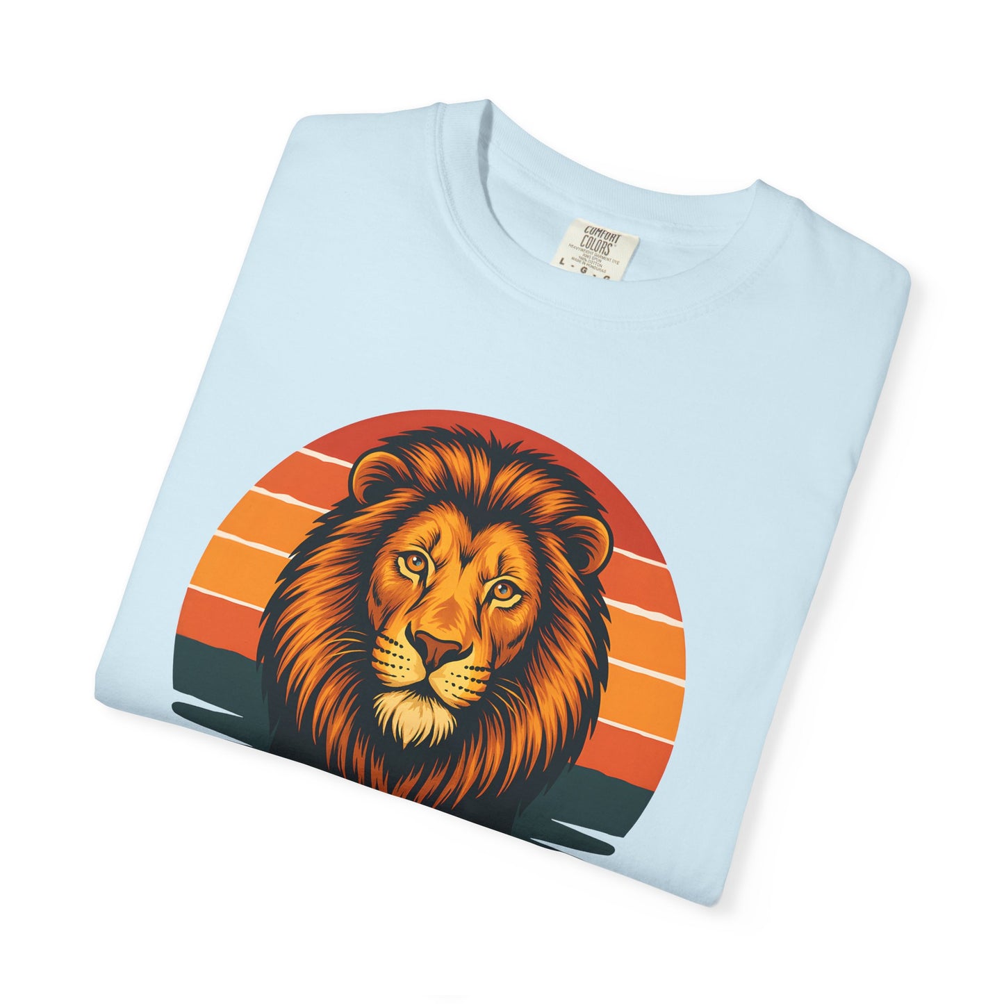 Leo Rules - Retro Rainbow Power Tee