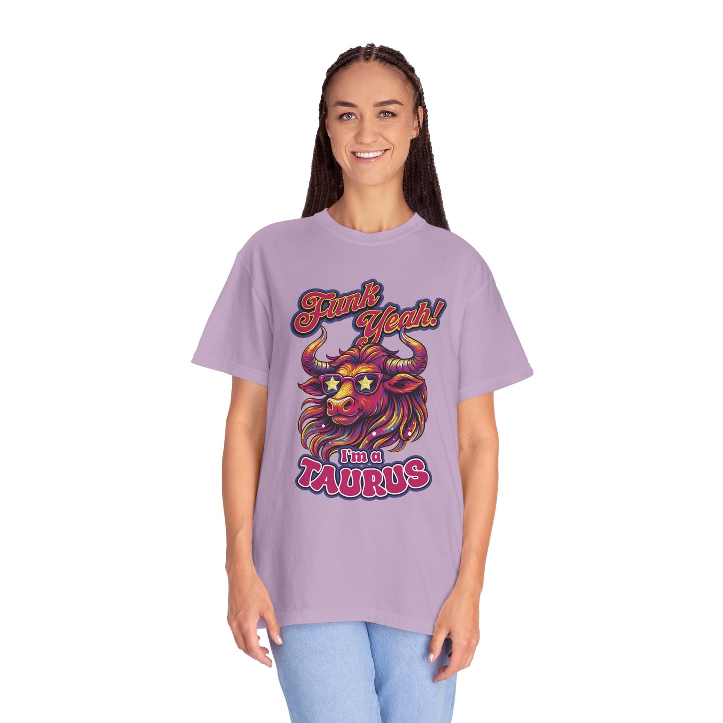 Funk Yeah I’m a Taurus Retro Tee – Multicolor Zodiac Shirt