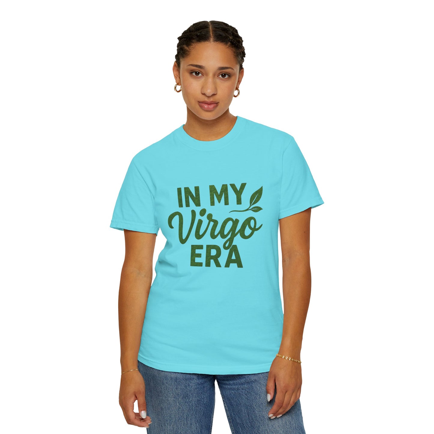 In My Virgo Era – Earthy Astrology Tee for Grounded Queens