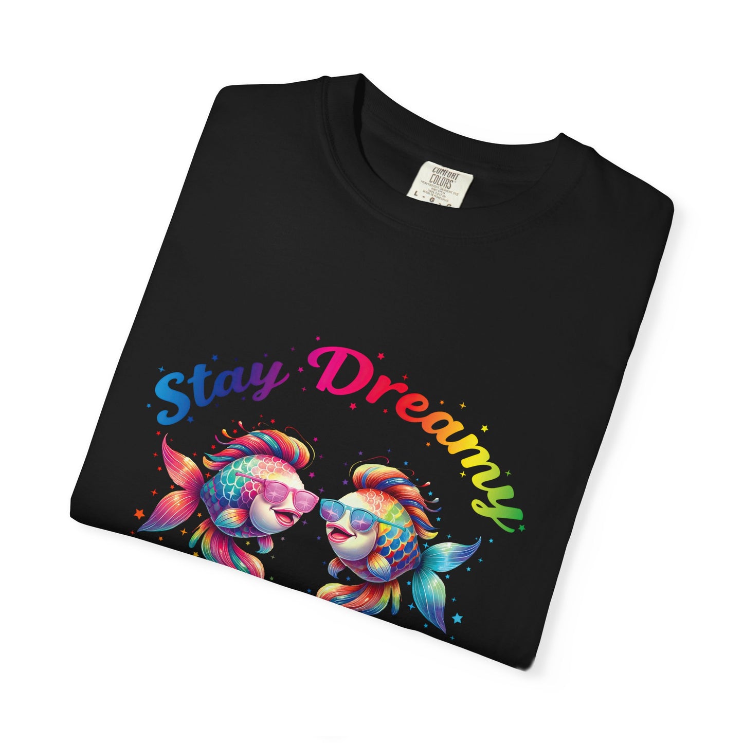 Stay Dreamy Pisces Tee β Rainbow Colorful Zodiac Shirt