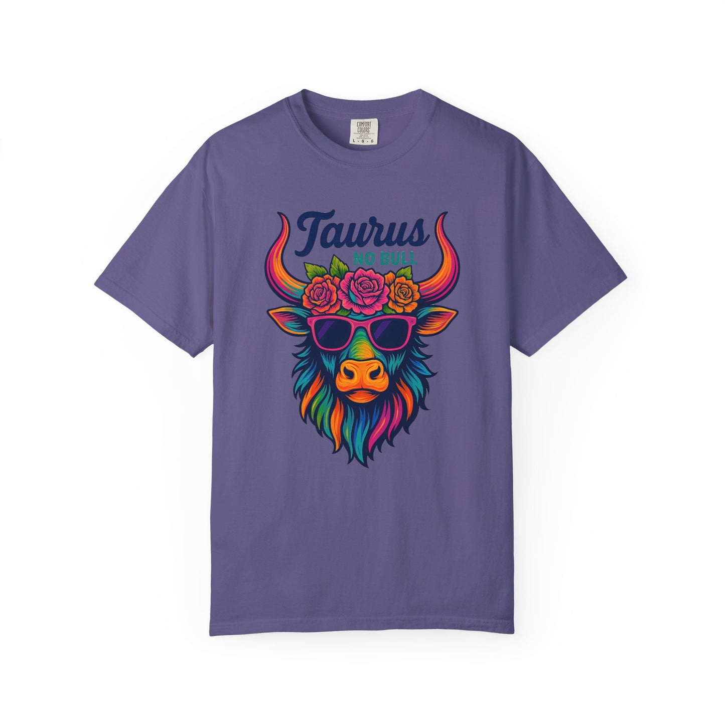 Taurus No Bull – Sassy Rainbow Boho-Bull Tee