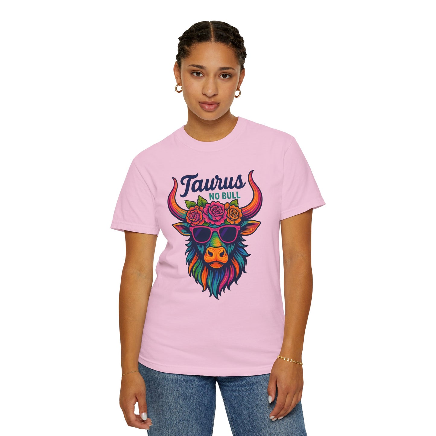 Taurus No Bull – Sassy Rainbow Boho-Bull Tee