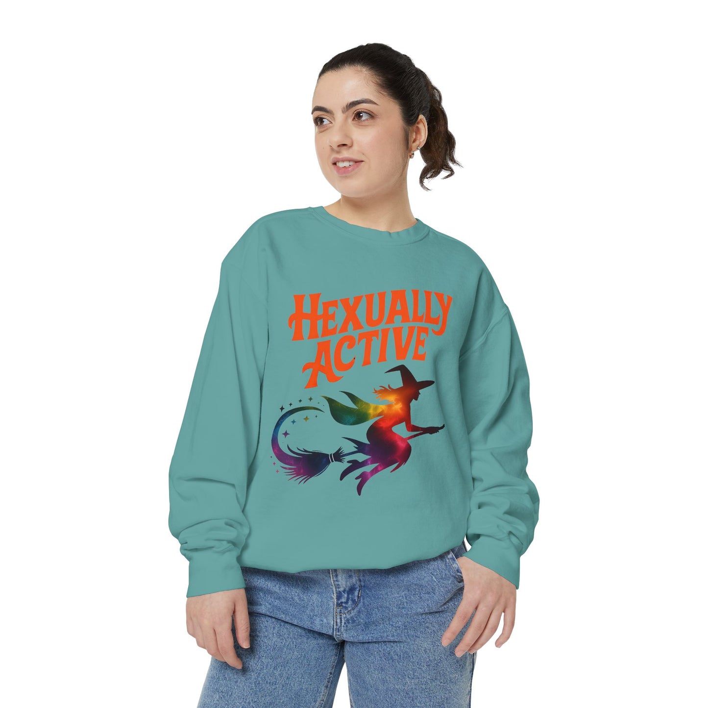 Hexually Active Sweatshirt – Retro Witch Pullover