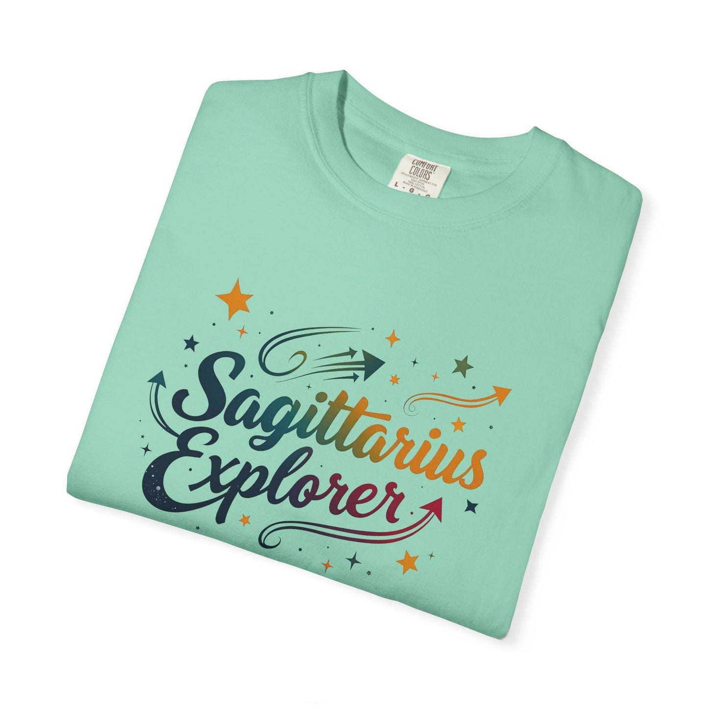 Sagittarius Explorer – Colorful Tee Zodiac Shirt