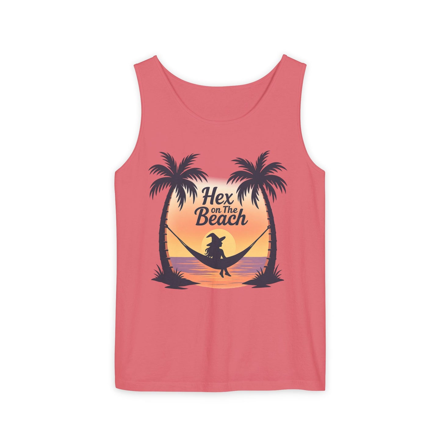Hex on the Beach Tank – Wicked Retro Witchcore Shirt